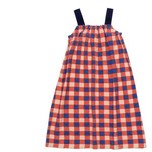 Charming Kids Checkered Dress - Blue and Red by boutique brand, Wynken